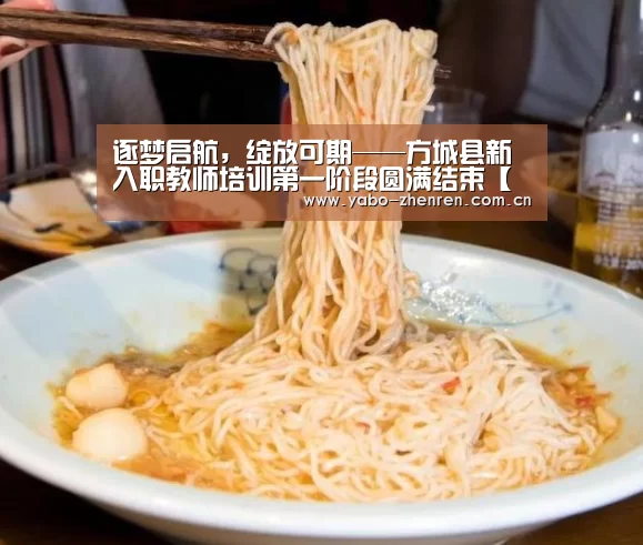 逐梦启航，绽放可期——方城县新入职教师培训第一阶段圆满结束【亚博官网】