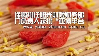 徐鹏翔任阳光财险财务部门负责人获批“亚博平台”(图1) 亚博网站